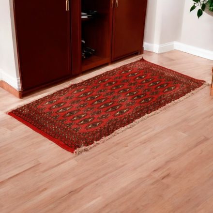 Dywan Turkmeński Balisht Nakhsha 51x100 ręcznie tkany mały dywan