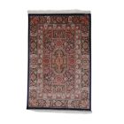Dywan jedwabny kobalt niebieski 100x150 dywan wiskozowego