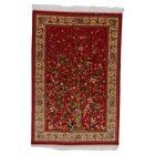 Dywan jedwabny Motyw drzewa życia 100x150 dywan wiskozowego