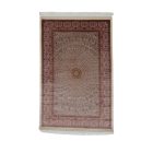 Dywan jedwabny Soltaniye cream 100x150 irański dywan z jedwabiu wiskozowego