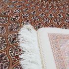 Dywan jedwabny Soltaniye cream 100x150 irański dywan z jedwabiu wiskozowego