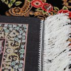 Dywan jedwabny Nasrin niebieski 150x225 wysokiej jakości dywan z jedwabiu wiskozowego z Iranu