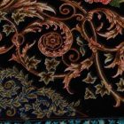 Dywan jedwabny Nasrin niebieski 150x225 wysokiej jakości dywan z jedwabiu wiskozowego z Iranu