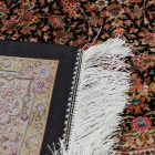 Dywan jedwabny Helya niebieski 100x150 perski dywan z jedwabiu wiskozowego