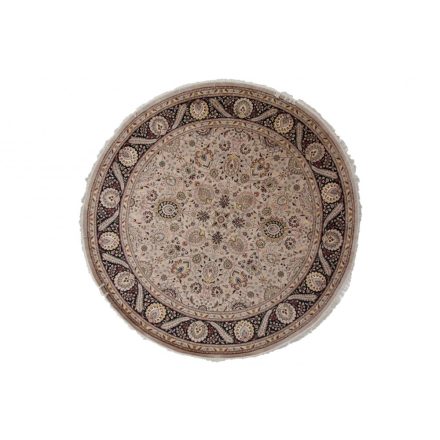 Dywan okrągły Isfahan 305x306 ręcznie tkany tradycyjny perski dywan