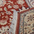 Dywan irański Isfahan 140x217 ręcznie tkany oryginalny dywan perski