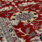 Dywan irański Isfahan 214x312 ręcznie wiązany perski dywan do salonu