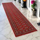 Dywan chodnik Bukhara 78x313 ręcznie wiązany pakistański dywan do przedpokoju