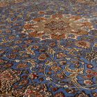 Dywan jedwabny Mojan jasnoniebieski 150x225 perski dywan z jedwabiu wiskozowego