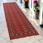 Dywan chodnik Bukhara 81x308 ręcznie wiązany pakistański dywan do przedpokoju