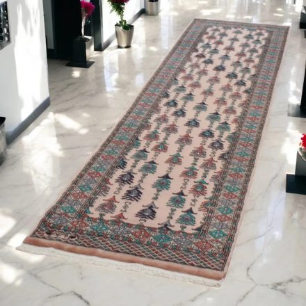Dywan chodnik orientalny beż Bokhara 75x295 dywan pakistański