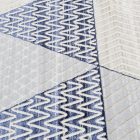 Dywan nowoczesny beżowy brązowy niebieski MELIS 140x200 dywan do salonu lub sypialni
