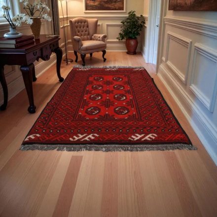 Dywan wełniany Aqcha 74x112 ręcznie wiązany orientalny dywan do salonu