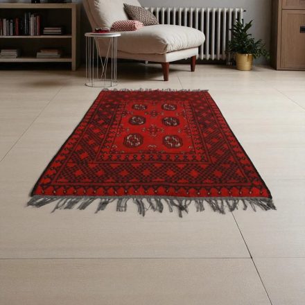 Dywan wełniany Aqcha 74x113 ręcznie wiązany orientalny dywan do salonu