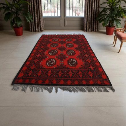 Dywan wełniany Aqcha 70x112 ręcznie wiązany orientalny dywan do salonu