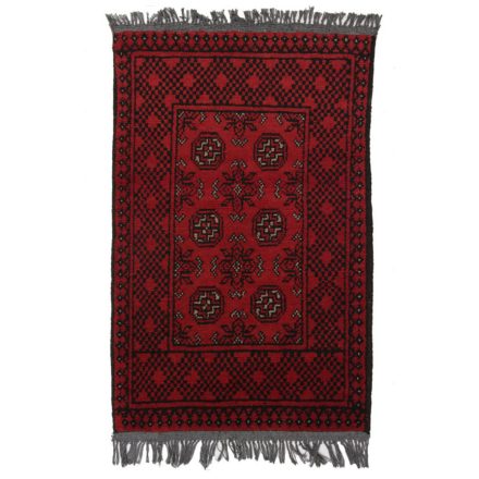 Dywan afgański z wełny Aqchai 71x112 ręcznie wiązany orientalny dywan do salonu