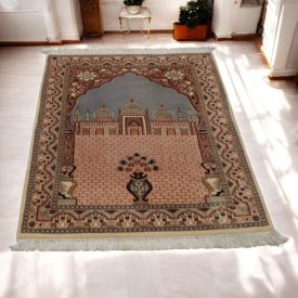 Dywan modlitewny 81x128 dywan irański ręcznie tkany