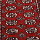 Dywan chodnik Bukhara 80x372 ręcznie wiązany pakistański dywan do przedpokoju