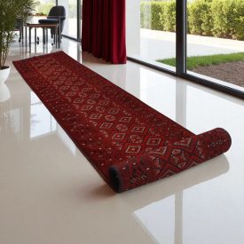 Chodniki dywanowe afgan 85x778 Orientalny dywan do przedpokoju