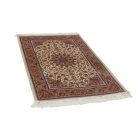 Dywan jedwabny Reihan cream 100x150 perski dywan z jedwabiu wiskozowego