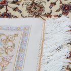 Dywan jedwabny Reihan cream 120x180 irański dywan z jedwabiu wiskozowego