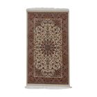 Dywan jedwabny Reihan cream 90x150 wysokiej jakości dywan z jedwabiu wiskozowego z Iranu