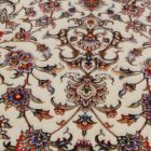 Dywan jedwabny Reihan cream 90x150 wysokiej jakości dywan z jedwabiu wiskozowego z Iranu