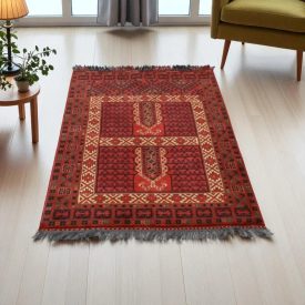 Dywan orientalny Kargai 104x146 Afgan dywan ręcznie wiązany