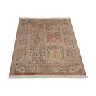Dywan jedwabny Kashmiri 158x95 oryginalny jedwabny dywan