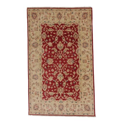 Ziegler dywan wełniany czerwony-beżowy 119x195 ręcznie wiązany klasyczny dywan