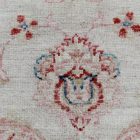 Ziegler dywan wełniany beżowy-czerwony 124x192 ręcznie wiązany klasyczny dywan