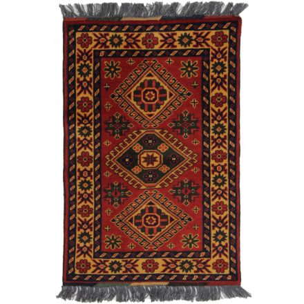 Dywan Afgan wełniany Caucasian Kargai 59x89 ręcznie wiązany dywan orientalny