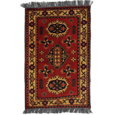 Dywan Afgan wełniany Caucasian Kargai 57x89 ręcznie wiązany dywan orientalny