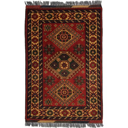 Dywan orientalny Kargai 61x89 tradycyjny Afgan dywan ręcznie wiązany