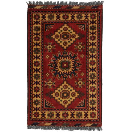 Dywan orientalny Kargai 61x93 tradycyjny Afgan dywan ręcznie wiązany