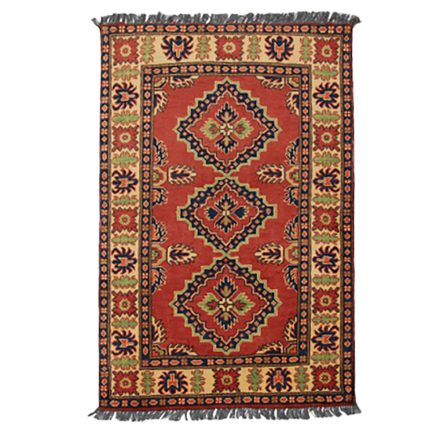 Dywan Afgan wełniany Kargai 83x124 ręcznie wiązany dywan orientalny