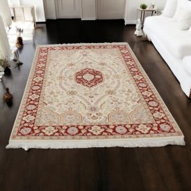 Dywan irański Isfahan 140x228 ręcznie tkany oryginalny dywan perski