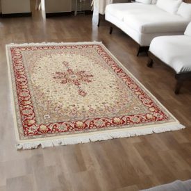 Dywan irański Isfahan 136x214 ręcznie tkany oryginalny dywan perski