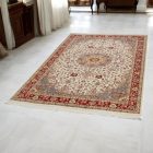 Dywan irański Medalion 123x219 ręcznie tkany perski dywan do salonu