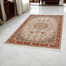 Dywan irański Medalion 123x219 ręcznie tkany perski dywan do salonu