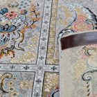 Dywan perski Bakhtiari szary 200x300 wysokiej jakości Dywan do salonu z akrylu