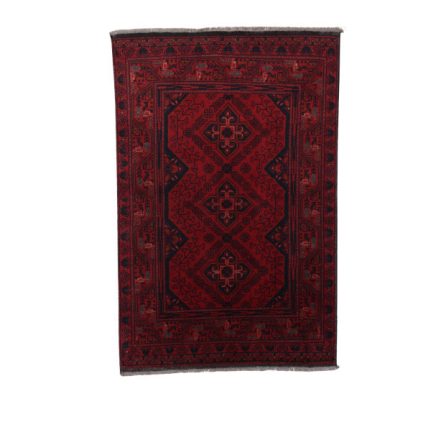 Dywan Afgan wełniany Caucasian 97x145 ręcznie wiązany dywan orientalny