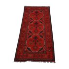 Dywan Afgan wełniany Caucasian 52x143 ręcznie wiązany dywan orientalny