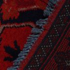 Dywan Afgan wełniany Caucasian 52x143 ręcznie wiązany dywan orientalny