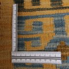 Extra duży dywan kilim 404x814 ręcznie tkany wełniany kilim afgański