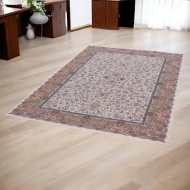   Dywan perski Isfahan beżowy 150x225 wysokiej jakości Dywan do salonu z akrylu z Iranu
