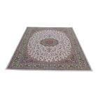 Dywan perski Isfahan beżowy 150x225 wysokiej jakości Dywan do salonu z akrylu z Iranu