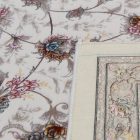 Dywan perski Isfahan beżowy 150x225 luksusowy akrylowy dywan do salonu