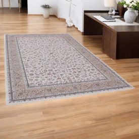  Dywan perski Isfahan beżowy 150x225 wysokiej jakości Dywan do salonu z akrylu z Iranu