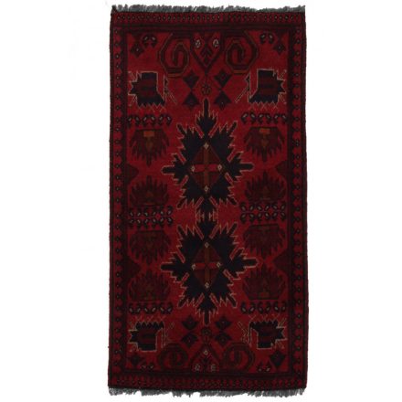 Dywan Afgan wełniany Kargai 54x105 ręcznie wiązany dywan orientalny